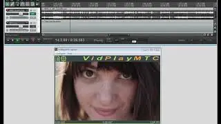 How to sync VidPlayMTC to Cockos Reaper MIDI Time Code generator (see Comments for setup)
