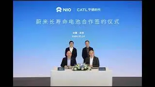 Nio and CATL join forces to develop batteries with longer lifespans