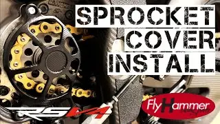 RSV4 | Flyhammer Sprocket Cover | Install
