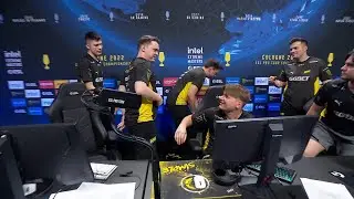 NAVI reaction after qualified to playoffs!