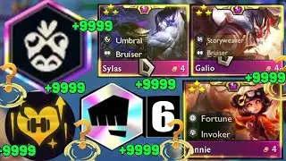 Mascot " Sylas⭐⭐⭐ + Galio  ⭐⭐⭐" TFT SET 11