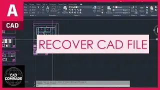 How to recover corrupt Autocad files