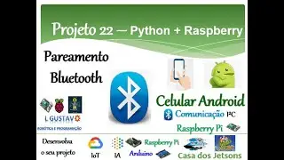 Aula 26 - Projeto 22 - Pareamento Bluetooth com Raspberry Pi 4- Livro Raspberry Pi Descomplicado