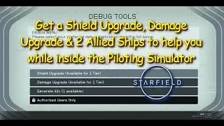 Allies & Upgrades inside the Vanguard Pilot Simulator | Starfield Tips & Tricks