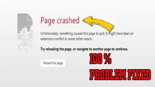 How to fix page crashed problem in opera mini.