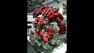 HULKBUSTER E IRONMAN  1/8 parte 2