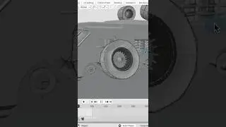 Creating Physics Based Car Rig! #blender #shorts