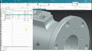 Написание программы в Siemens NX на Ступицу часть 1 и визуализация программ в CIMCO Edit.