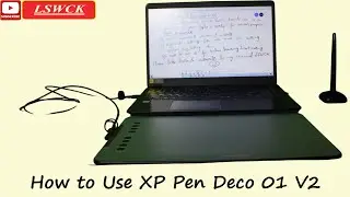 How to use XP Pen deco 01 V2, Graphic Pen Tablet | Driver installation | shortcut keys Pen settings