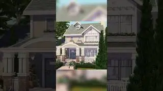 suburban family home | sims 4 building asmr 🤍