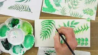 Trending Cake Ideas – How To Decorate A Cake With Painted Leaves & Create A Painted Gold Effect