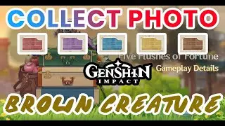 Event Collect Photo Color , Clue is Brown Creature | Genshin Impact