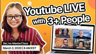 How to Do a Live Interview with Multiple Guests [BeLive Masterclass]