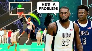 Cooper Flagg Build IMPRESSED Team USA in NBA 2k24!