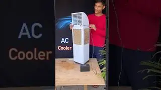 How to Make AC Cooler At Home #hackerjp #shorts