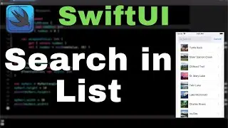 How to add search feature in list view in SwiftUI using searchable modifier