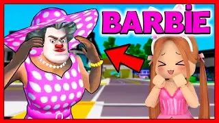 KOMİK ÖĞRETMEN BARBİE OLUYOR 😂 SCARY TEACHER 3D | KÜBRA NİSA