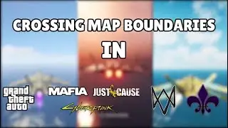 crossing map boundaries in 13 open world games