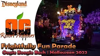 Frightfully Fun Parade at Oogie Boogie Bash | Disney California Adventure | Halloween 2022