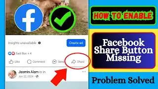 How to Enable Share Button on Facebook Post (2026) | Fix Facebook Share Option Not Showing