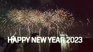 Fireworks 2023 | Al Maryah Island Fireworks | Abu Dhabi New Year Celebrations | Samia's Vlogs