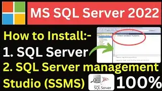 how to download Microsoft SQL server? SQL Server download kaise karen? how to install server SQL ?