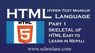Learn HTML in Nepali Part 1|| For Class 7,8,9 and 11