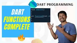 Dart Functions or Methods - Dart Programming for Beginners