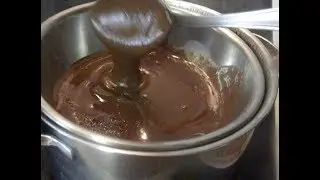 Vegan Chocolate Ganache with Tahini