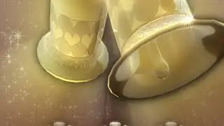 Футажи. Золотые колокольчики.Свадьба.