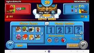 Playing Btd Battles AND Getting So many free wins