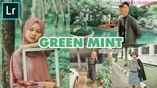 Mint Green Lightroom preset | Free Download XMP DNG | Tutorial edit foto mint di aplikasi lightroom