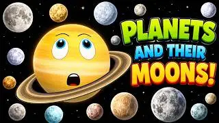 Moons for Kids | Planets for Kids | Solar System