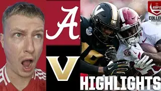 College Football's BIGGEST UPSET Ever? Alabama vs. Vanderbilt HIGHLIGHTS
