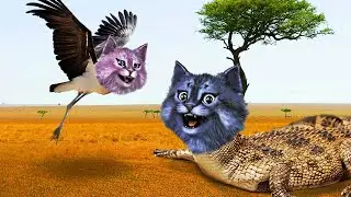 КРОКОДИЛ ЛЕО! / ДИКАЯ САВАННА в РОБЛОКС / Wild Savanna ROBLOX