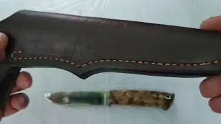 Нож Турист фугонок+ кап клена