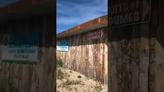 🇫🇷🍓Продажа фруктов и овощей 🧃🍇 вдоль дороги 🛣️🧄🥑🫑🍆