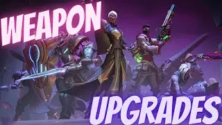 Wayfinder Weapon Upgrades