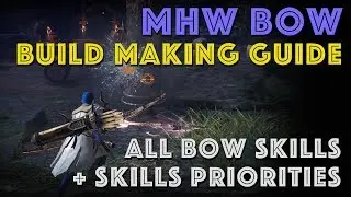 MHW Bow Build Making Guide: Bow Armor Skills & Priorities