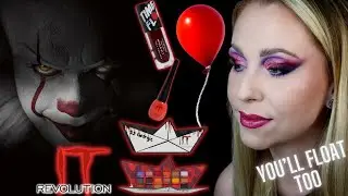 YOU'LL FLOAT TOO | Makeup Revolution X IT collection | Demo & Swatches