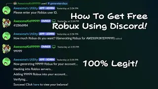 [JOKE] How To Get Free Robux Using Discord!