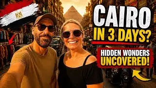 Budget Travel -Cairo and the Pyramids in only 72 hours ? We were shocked!!
