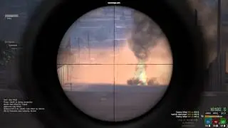 Arma 3 : Anti material sniper ( GM6 Lynx 12.7mm APDS ) ambush