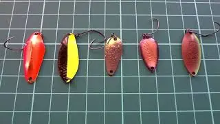 топ 5 блесен, для ловли форели на платнике.