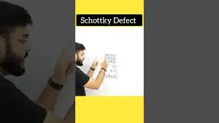 What Is Schottky Defect | Schottky Defect | Class 12th | Rajeev Sir |ARMS Career Institute #shorts
