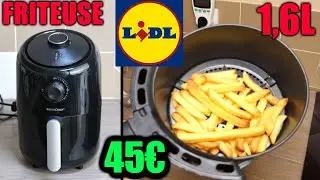 LIDL friteuse à chaud SILVERCREST SHF 1000W sans huile silencieuse 1,6l ft ELECTRO DEPOT ULTENIC