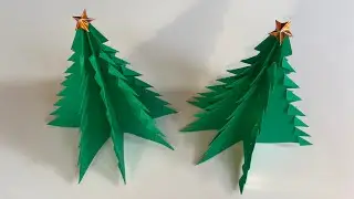 How to Make Origami Christmas Tree