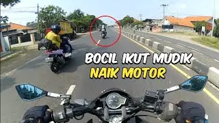 BOCIL IKUT MUDIK MOTORAN LEBARAN HAJI