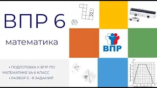 ВПР Математика за 6 класс Разбор заданий 5 - 8