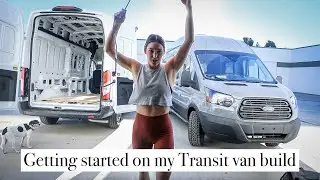 Starting my DIY camper van | EP. 1 Building the subfloor